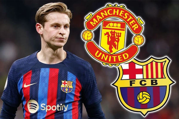 Man United tái khởi động thương vụ Frenkie De Jong